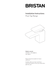 Bristan PIV BAS C Installation Instructions Manual