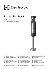 Electrolux ESTM6 Series Instruction Book