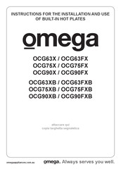 Omega OCG75X Instructions For The Installation And Use