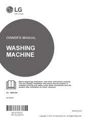 LG WTG6520 Owner's Manual