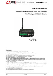 AMI Marine Quark-Elec QK- A034 Manual