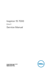 Dell Inspiron 15-7573 Service Manual