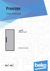 Beko RFNE320L24W User Manual