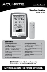 AcuRite 01181 Instruction Manual