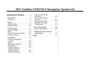 Cadillac CTS 2011 Manual