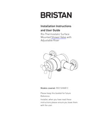 Bristan RO2 SHXAR C Installation Instructions And User Manual