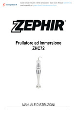 Zephir ZHC72 Manual Instruction