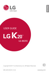 LG K20 Verizon User Manual