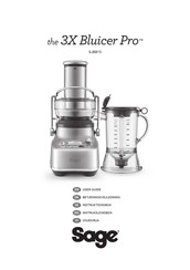 Sage 3X Bluicer Pro SJB815 User Manual