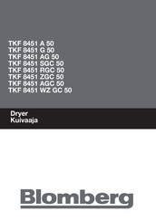 Blomberg TKF 8451 WZ GC 50 Manual