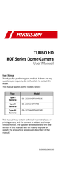 HIKVISION TURBO HD H0T Series User Manual