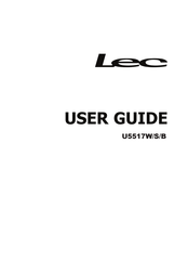 Lec U5517B User Manual