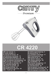 camry Premier CR 4220 User Manual