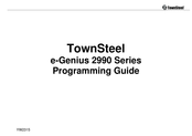 TownSteel e-Genius 2990 Series Programming Manual