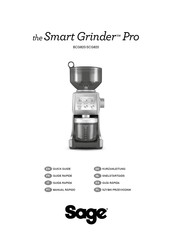 Sage the Smart Grinder Pro BCG820BSS Quick Manual