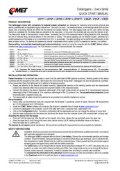 Comet U0141T Quick Start Manual