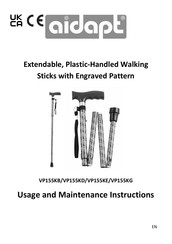 aidapt VP155KD Usage And Maintenance Instructions