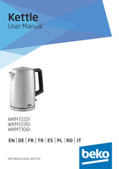 Beko WKM7306I User Manual