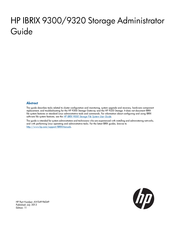 HP IBRIX 9300 Administrator's Manual
