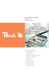 Peach PC100-14 Operating Instructions Manual