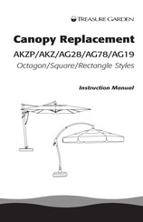 Treasure Garden AKZP Instruction Manual