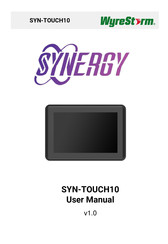 Wyrestorm Synergy SYN-TOUCH10 User Manual