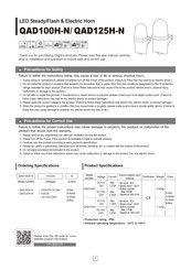 Qlightec QAD125H-N Manual