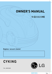 LG V-C20820HE Owner's Manual