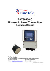 FineTek EAX30400-C Operation Manual