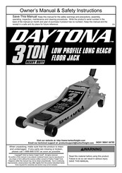 Daytona 64241 Owner's Manual & Safety Instructions