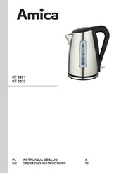 Amica KF 3022 Operating Instructions Manual