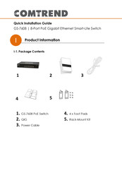 Comtrend Corporation GS-7608 Quick Installation Manual