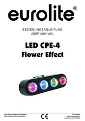 EuroLite LED CPE-4 User Manual