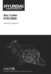 Hyundai power products HYDC5830 Instruction Manual