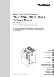 YASKAWA CIMR-DC2A0130BAA Technical Manual