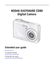 Kodak EASYSHARE CD80 Extended User Manual