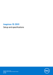 Dell Inspiron 15 3511 Setup And Specifications