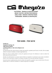 Orbegozo TOV 6200 Instruction Manual
