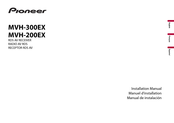 Pioneer MVH-200EX Installation Manual