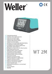 Weller WT 2M Translation Of The Original Instructions