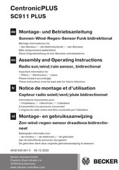Becker 4036 000 008 0 Assembly And Operating Instructions Manual