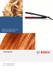 Bosch PHS 7961GB Instruction Manual