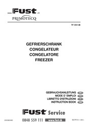 FUST TF 091-IB Instruction Book