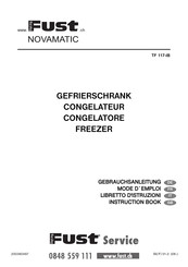 FUST TF 117-IB Instruction Book