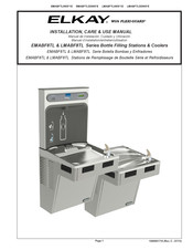 Elkay EMABF8TL Series Installation, Care & Use Manual