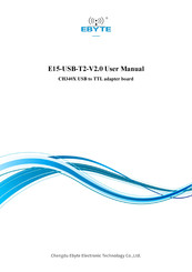 Ebyte E15-USB-T2-V2.0 User Manual