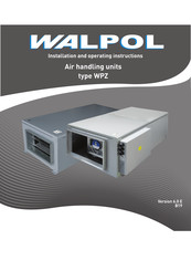 WALPOL WPZ-14WD Installation And Operating Instructions Manual