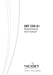 SCAN domestic SKF 230 A+ User Manual