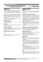 M-system R7G4FML3-6-DA16 Instruction Manual
