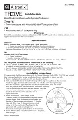 Altronix Trove1V1 Installation Manual